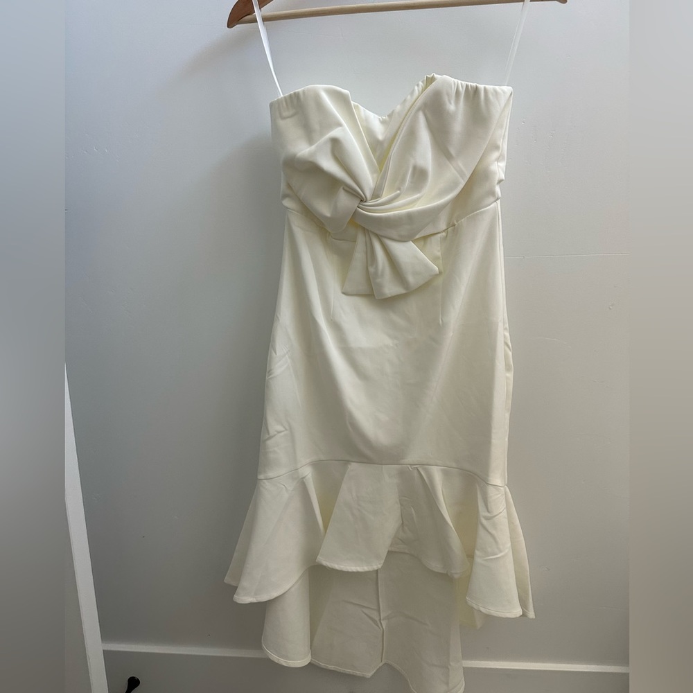 Bridal shower white dress